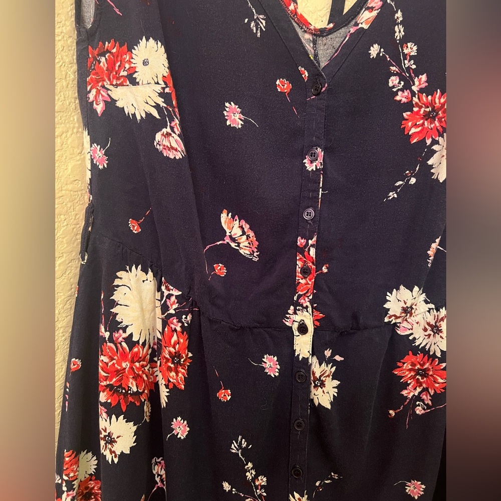 Torrid Preloved Romper Size 00 (medium) W/belt loops, no belt - Picture 9 of 9